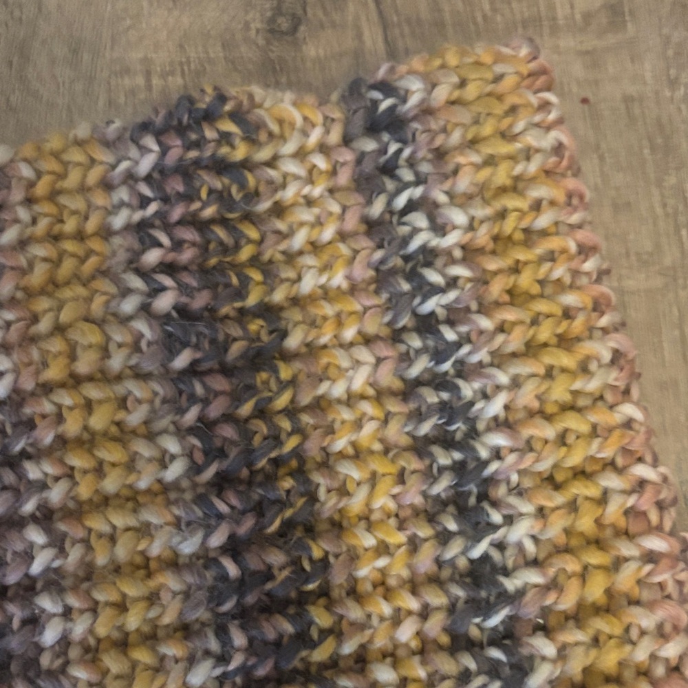 Multicolor Knit Scarf - Picture 4 of 11